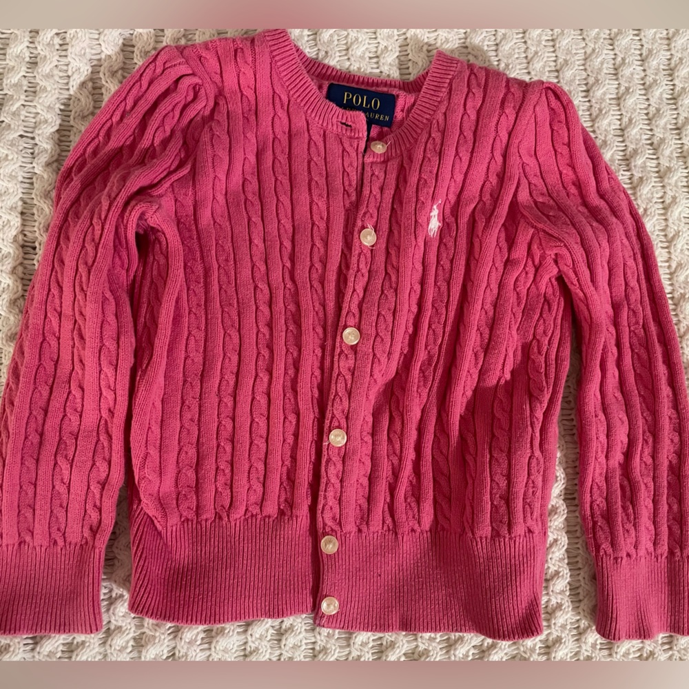 Polo by Ralph Lauren Vibrant Pink Sweater